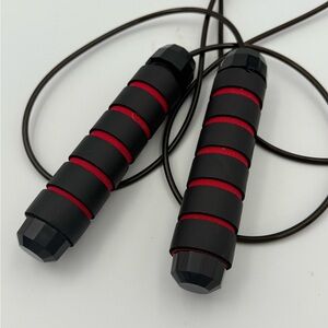 Red and Black Jump Rope